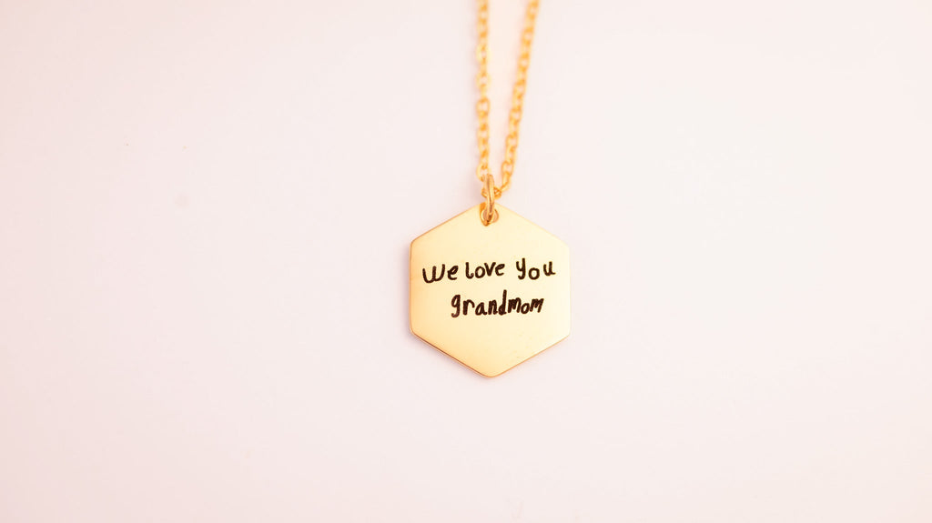 Personalized Jewelry and Keychains from Handwriting Samples